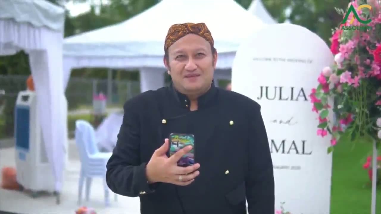 Rakaman persiapan dan jamuan majlis di Assolihin